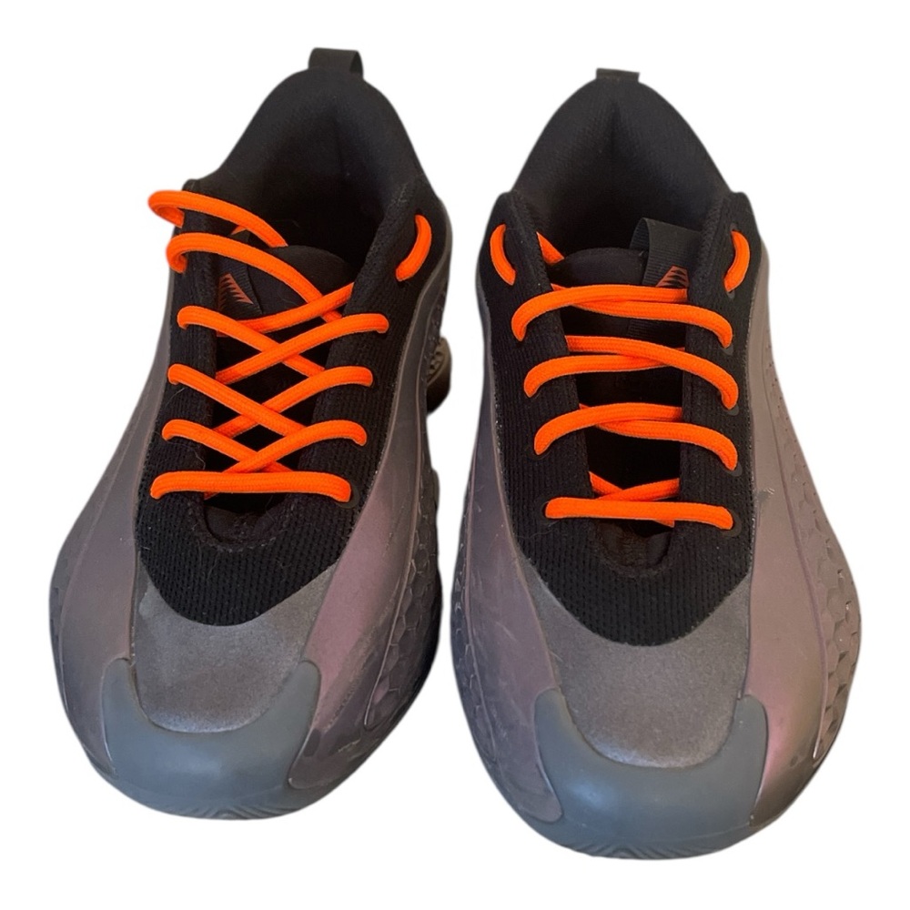 Adidas Sneakers Black and Gray with Orange laces, AE1 Low’s